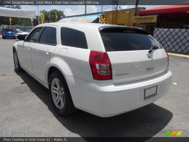 Stone White / Dark Slate Gray/Light Slate Gray 2008 Dodge Magnum