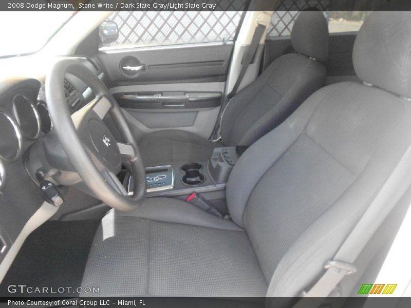 Stone White / Dark Slate Gray/Light Slate Gray 2008 Dodge Magnum