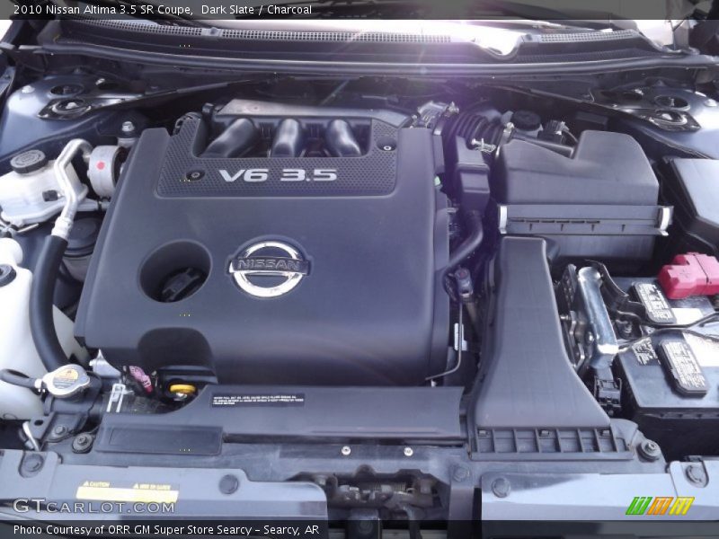 Dark Slate / Charcoal 2010 Nissan Altima 3.5 SR Coupe