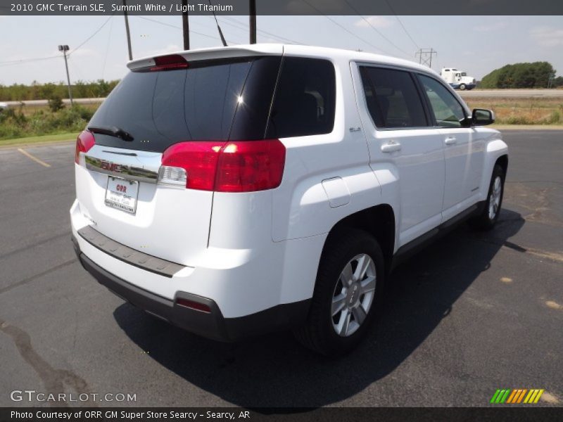 Summit White / Light Titanium 2010 GMC Terrain SLE