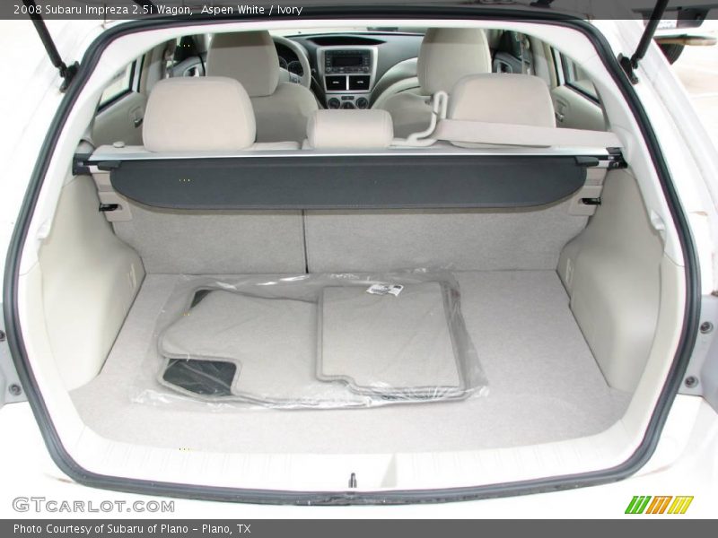 Aspen White / Ivory 2008 Subaru Impreza 2.5i Wagon