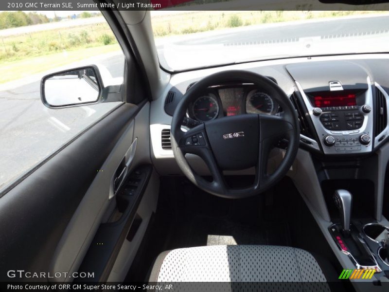 Summit White / Light Titanium 2010 GMC Terrain SLE