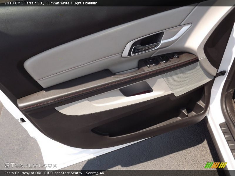 Summit White / Light Titanium 2010 GMC Terrain SLE