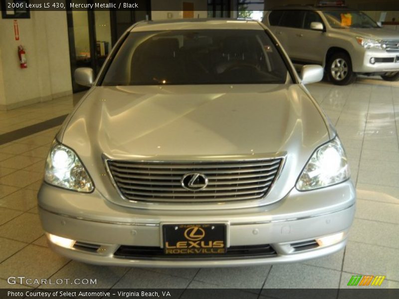 Mercury Metallic / Black 2006 Lexus LS 430