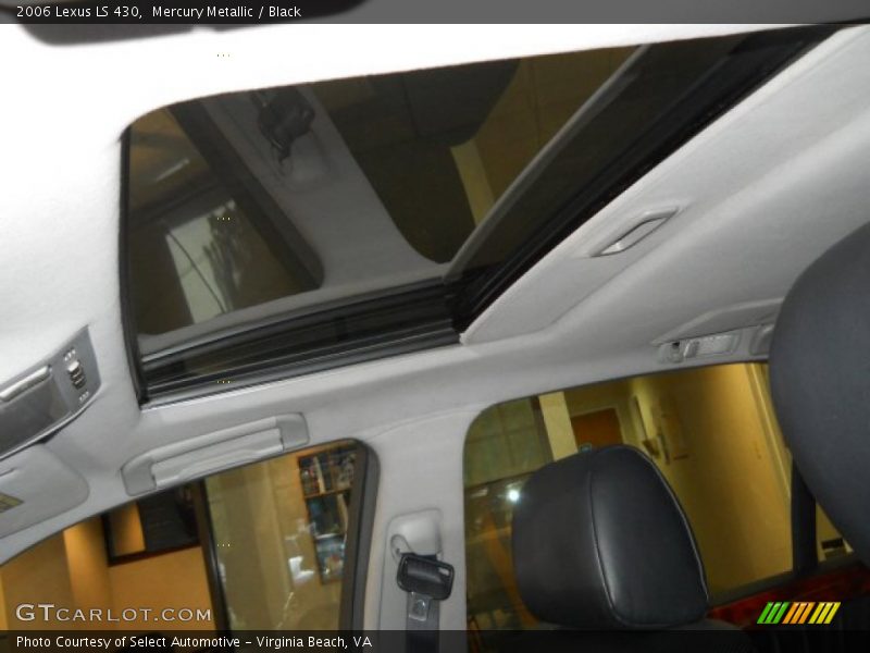 Mercury Metallic / Black 2006 Lexus LS 430