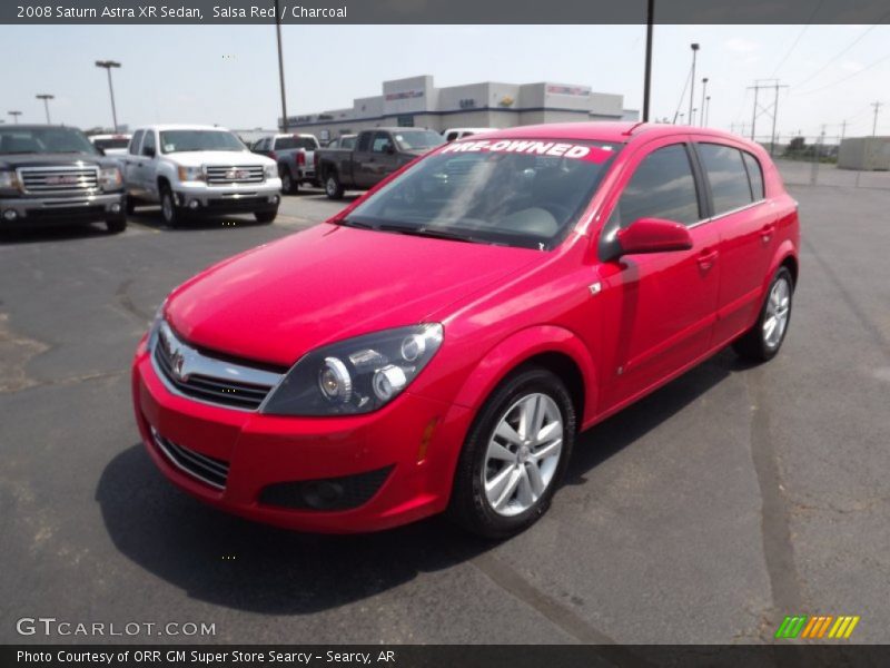 Salsa Red / Charcoal 2008 Saturn Astra XR Sedan