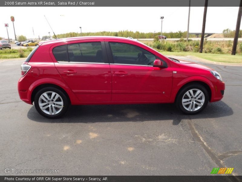 Salsa Red / Charcoal 2008 Saturn Astra XR Sedan