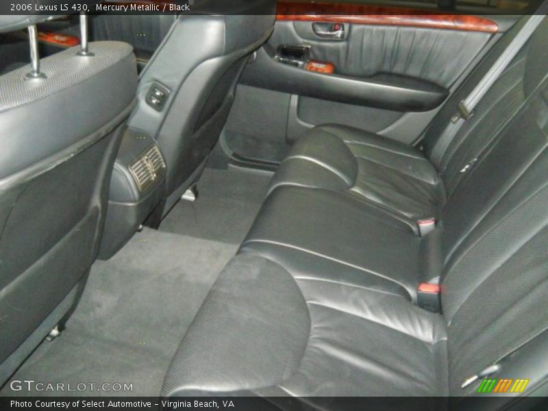 Mercury Metallic / Black 2006 Lexus LS 430