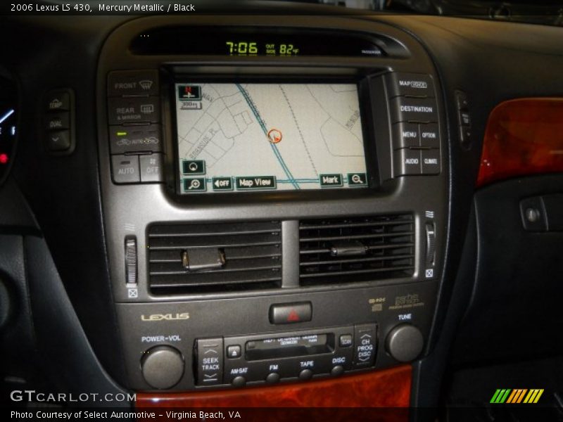 Mercury Metallic / Black 2006 Lexus LS 430