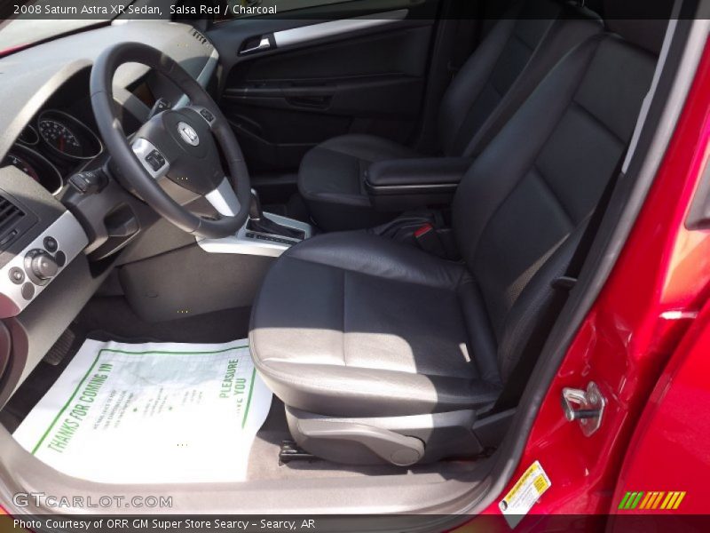 Salsa Red / Charcoal 2008 Saturn Astra XR Sedan