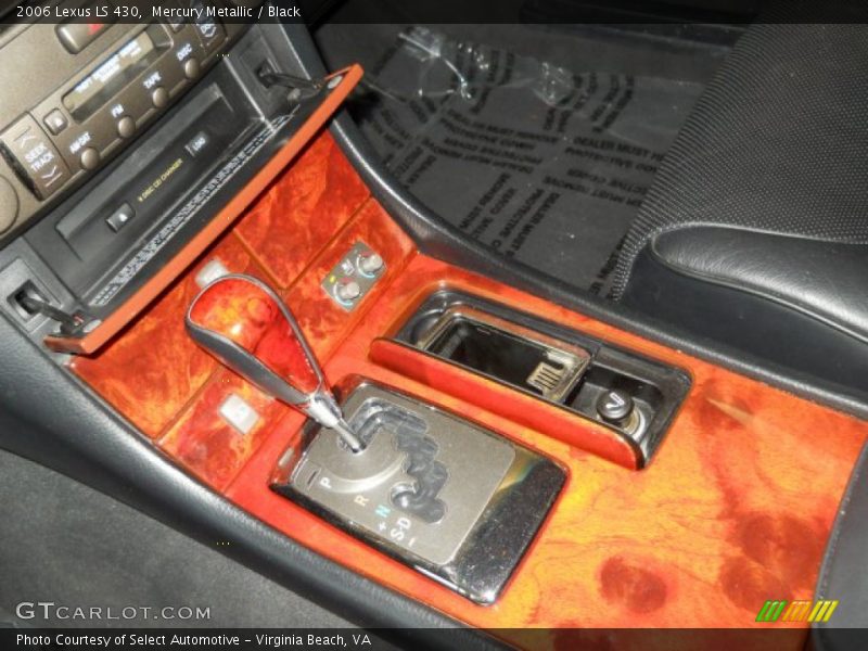 Mercury Metallic / Black 2006 Lexus LS 430