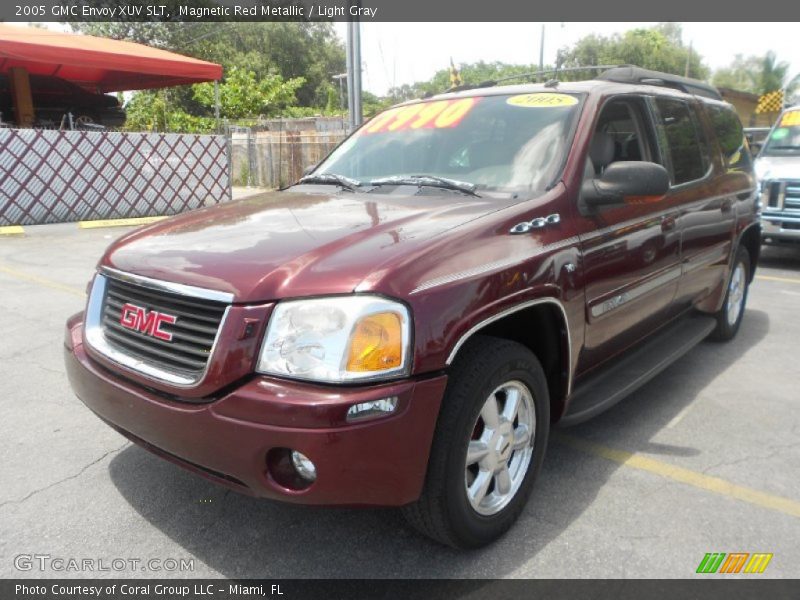 Magnetic Red Metallic / Light Gray 2005 GMC Envoy XUV SLT