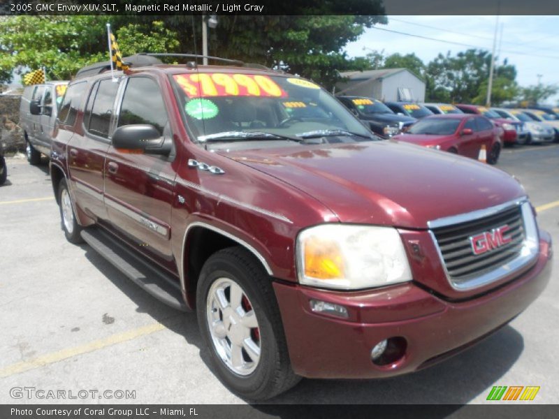 Magnetic Red Metallic / Light Gray 2005 GMC Envoy XUV SLT