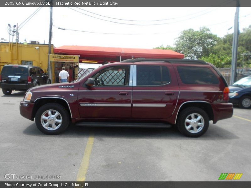 Magnetic Red Metallic / Light Gray 2005 GMC Envoy XUV SLT