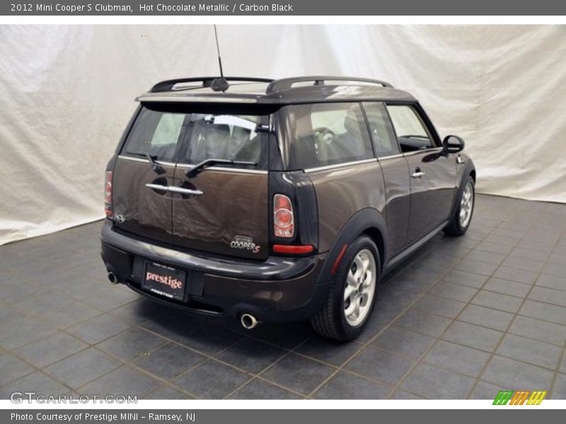 Hot Chocolate Metallic / Carbon Black 2012 Mini Cooper S Clubman