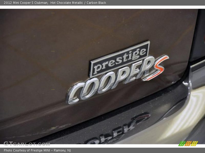 Hot Chocolate Metallic / Carbon Black 2012 Mini Cooper S Clubman