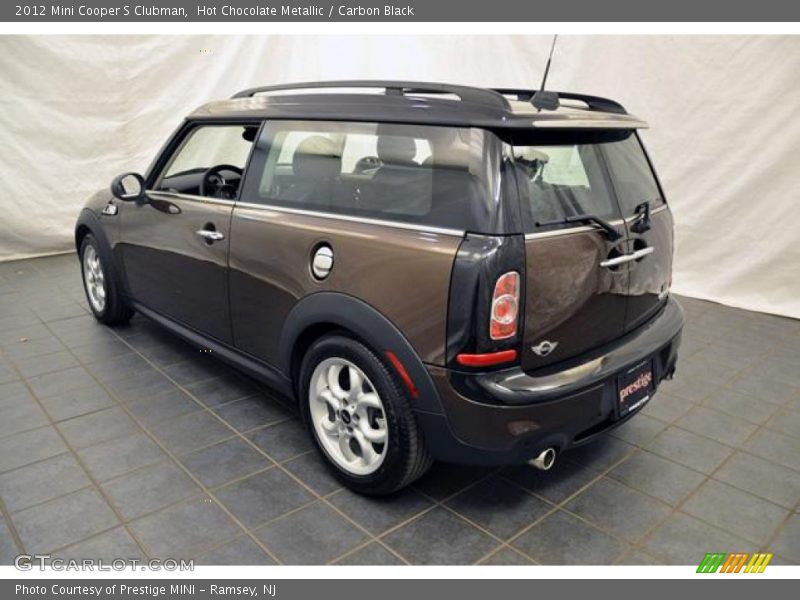Hot Chocolate Metallic / Carbon Black 2012 Mini Cooper S Clubman