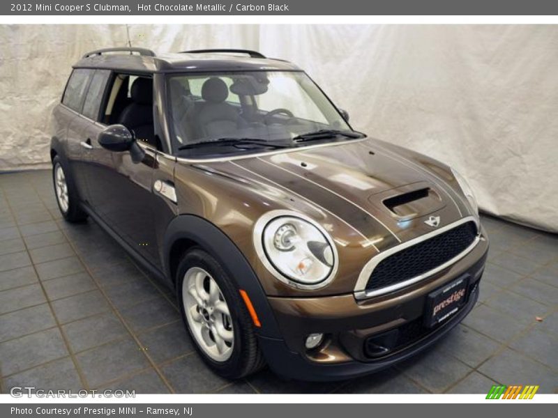 Hot Chocolate Metallic / Carbon Black 2012 Mini Cooper S Clubman