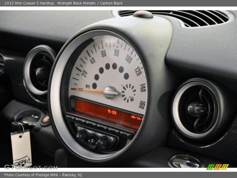 Midnight Black Metallic / Carbon Black 2013 Mini Cooper S Hardtop