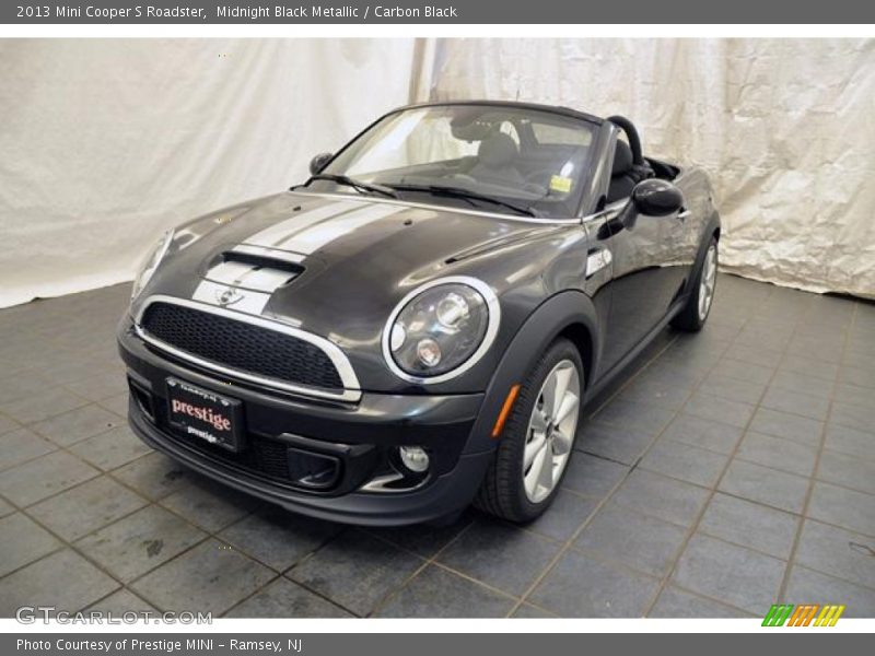 Midnight Black Metallic / Carbon Black 2013 Mini Cooper S Roadster