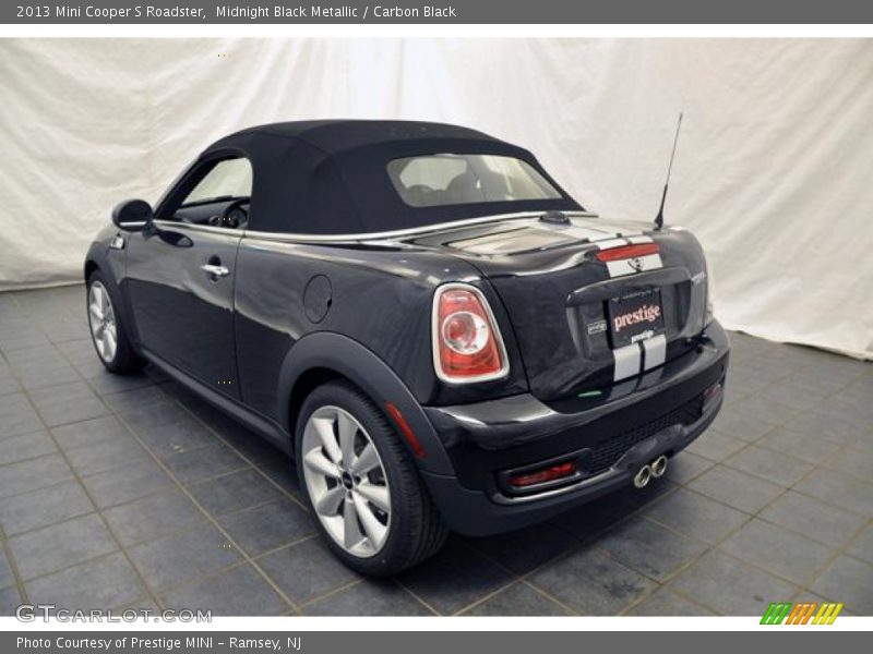 Midnight Black Metallic / Carbon Black 2013 Mini Cooper S Roadster