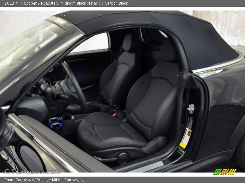  2013 Cooper S Roadster Carbon Black Interior