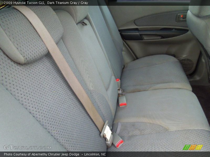Dark Titanium Gray / Gray 2009 Hyundai Tucson GLS