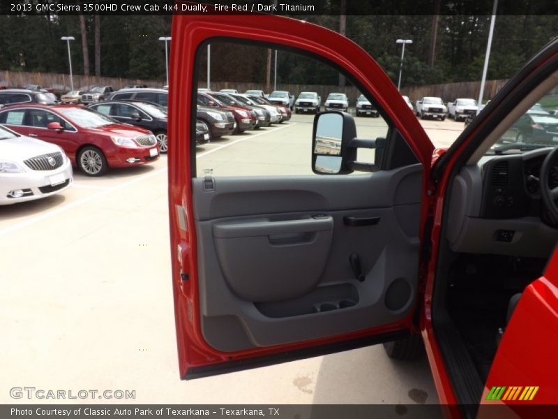 Fire Red / Dark Titanium 2013 GMC Sierra 3500HD Crew Cab 4x4 Dually
