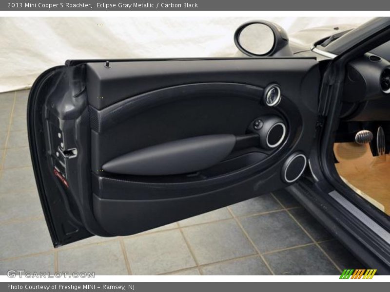 Eclipse Gray Metallic / Carbon Black 2013 Mini Cooper S Roadster