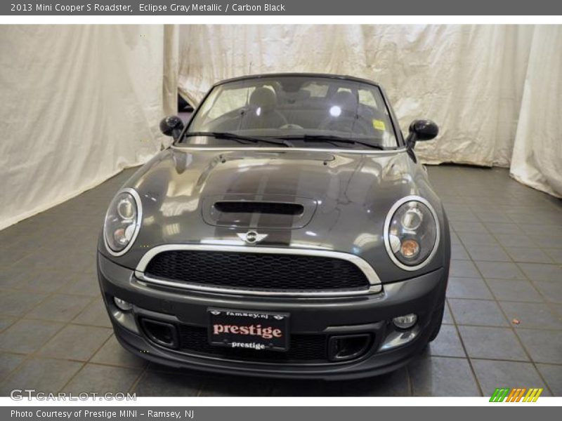 Eclipse Gray Metallic / Carbon Black 2013 Mini Cooper S Roadster