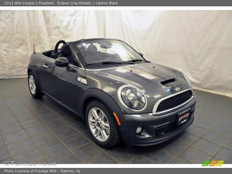 Eclipse Gray Metallic / Carbon Black 2013 Mini Cooper S Roadster