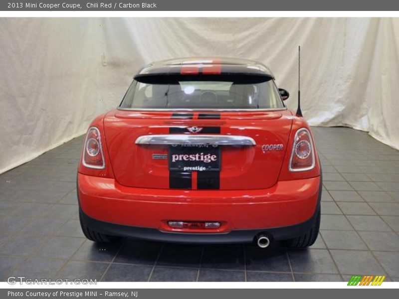 Chili Red / Carbon Black 2013 Mini Cooper Coupe