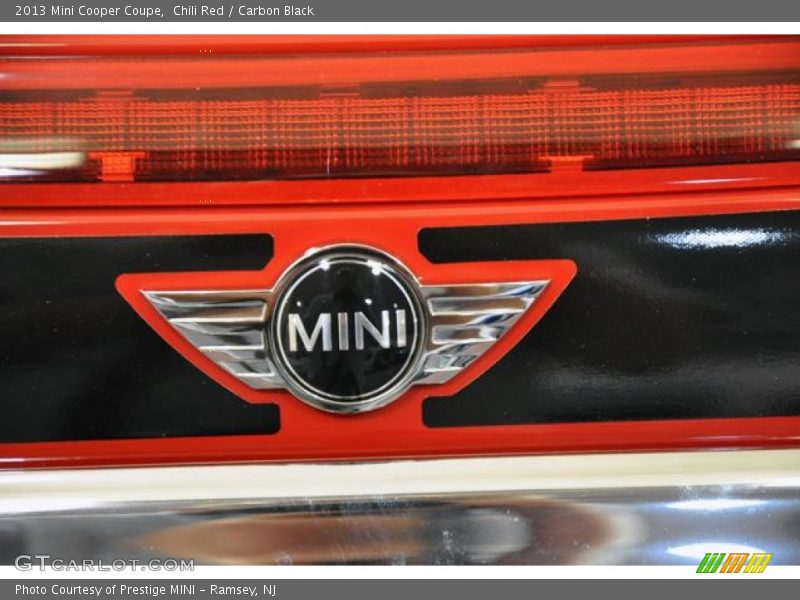 Chili Red / Carbon Black 2013 Mini Cooper Coupe