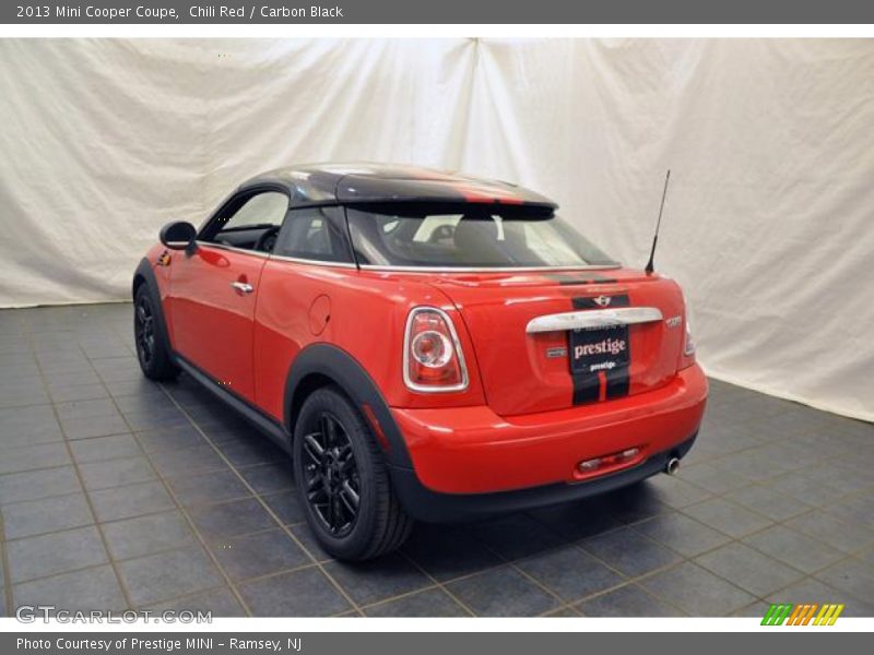Chili Red / Carbon Black 2013 Mini Cooper Coupe