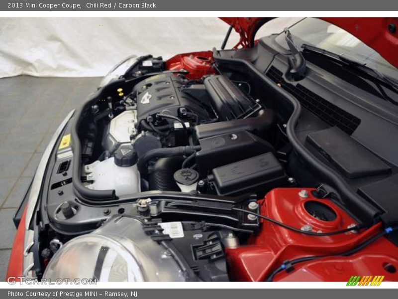 Chili Red / Carbon Black 2013 Mini Cooper Coupe