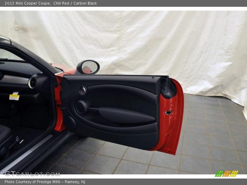 Chili Red / Carbon Black 2013 Mini Cooper Coupe