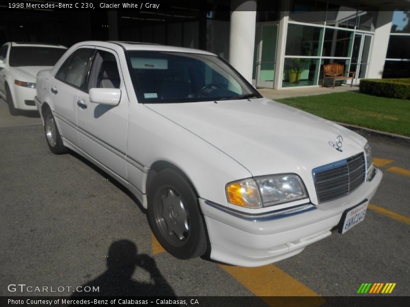 Glacier White / Gray 1998 Mercedes-Benz C 230