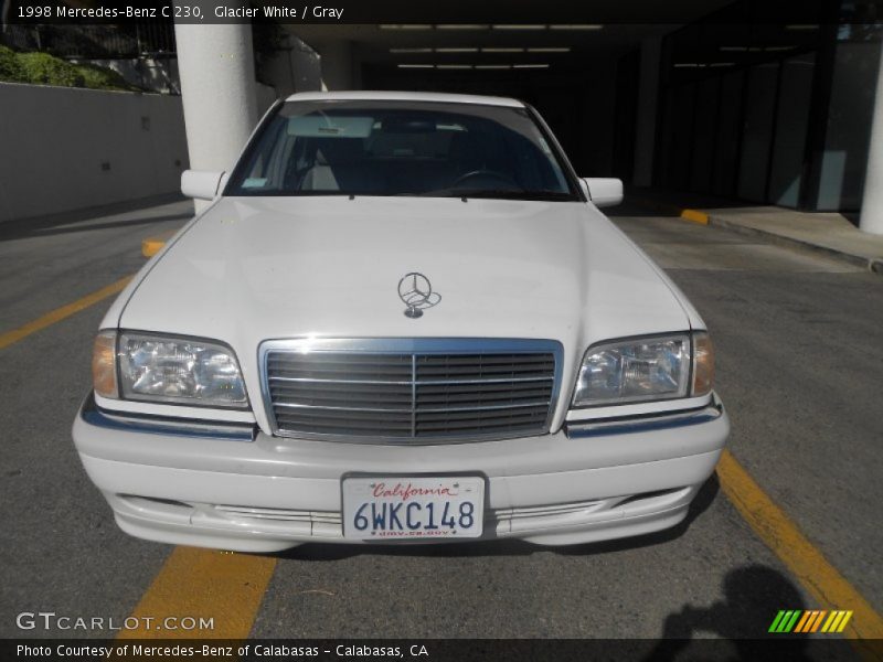 Glacier White / Gray 1998 Mercedes-Benz C 230