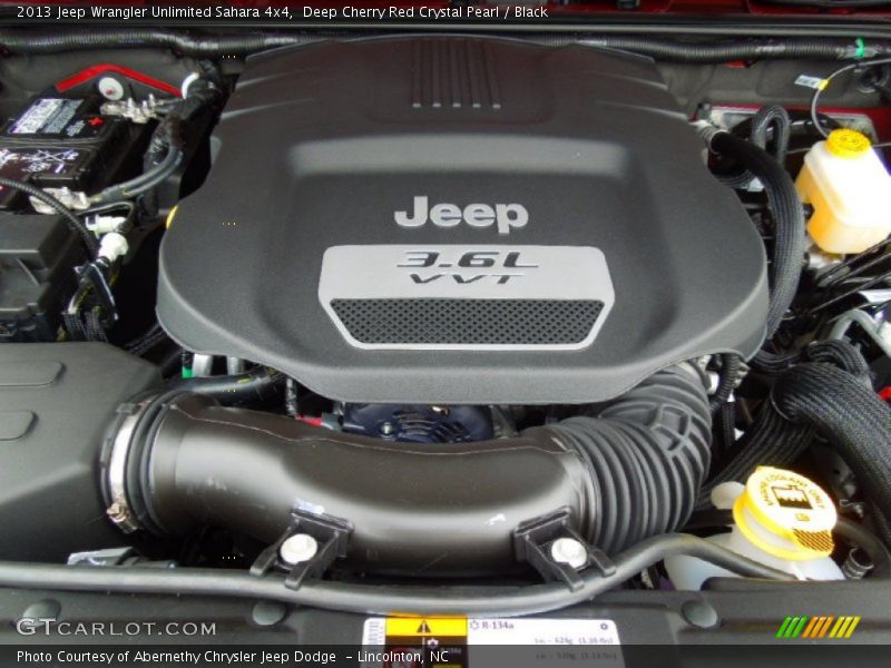  2013 Wrangler Unlimited Sahara 4x4 Engine - 3.6 Liter DOHC 24-Valve VVT Pentastar V6