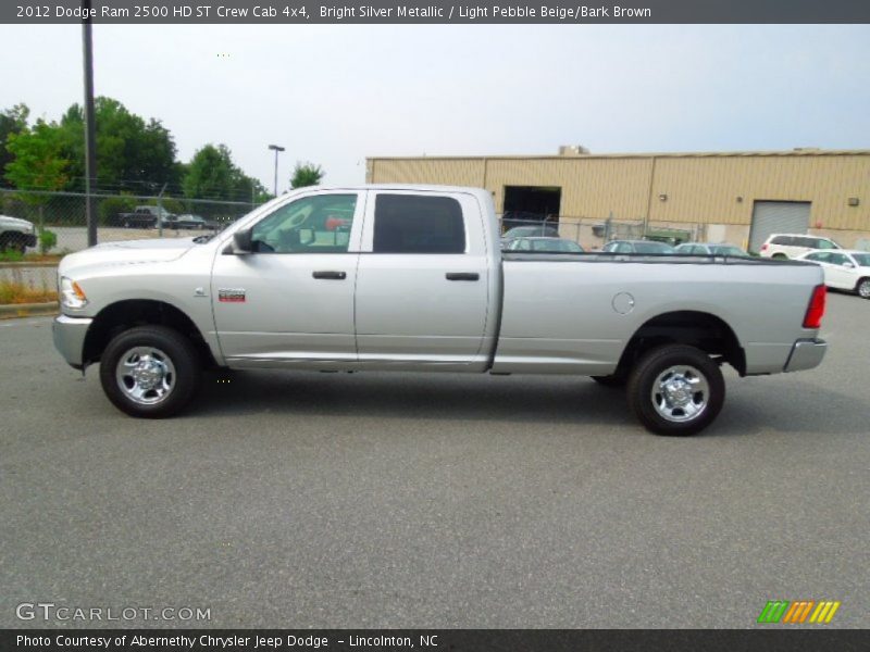  2012 Ram 2500 HD ST Crew Cab 4x4 Bright Silver Metallic