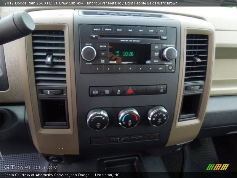 Controls of 2012 Ram 2500 HD ST Crew Cab 4x4