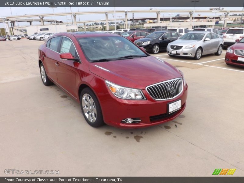 Crystal Red Tintcoat / Titanium 2013 Buick LaCrosse FWD