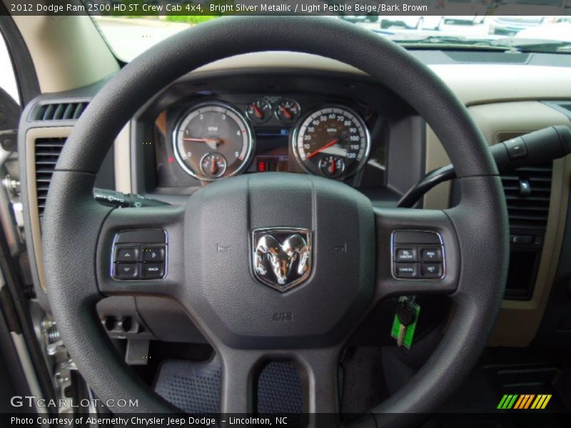  2012 Ram 2500 HD ST Crew Cab 4x4 Steering Wheel