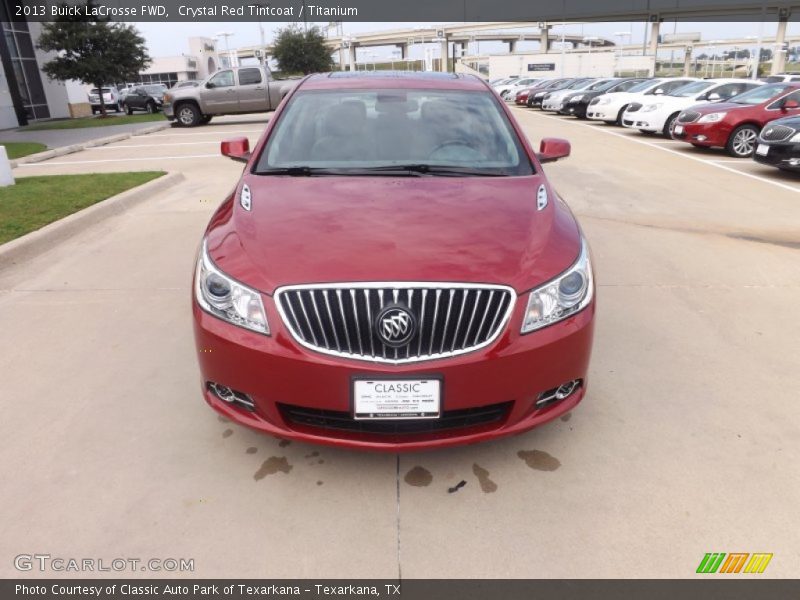 Crystal Red Tintcoat / Titanium 2013 Buick LaCrosse FWD
