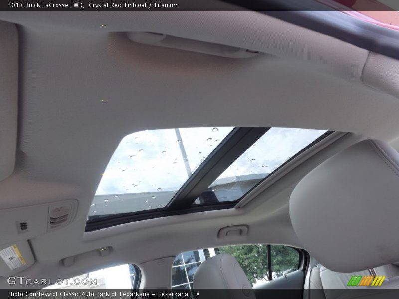 Sunroof of 2013 LaCrosse FWD