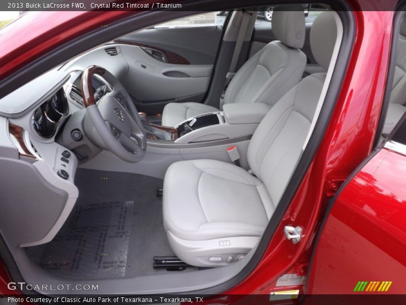 Front Seat of 2013 LaCrosse FWD