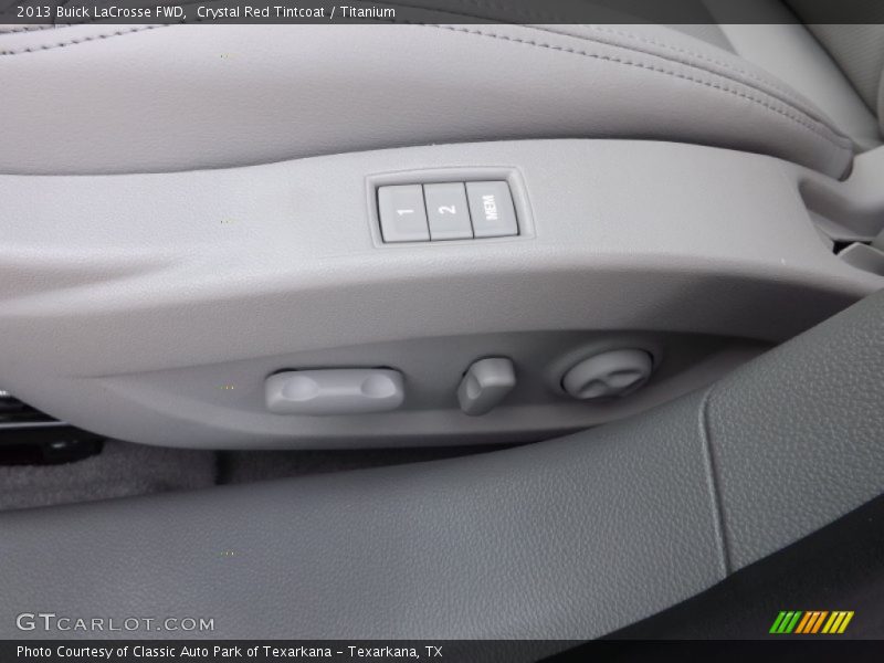 Crystal Red Tintcoat / Titanium 2013 Buick LaCrosse FWD