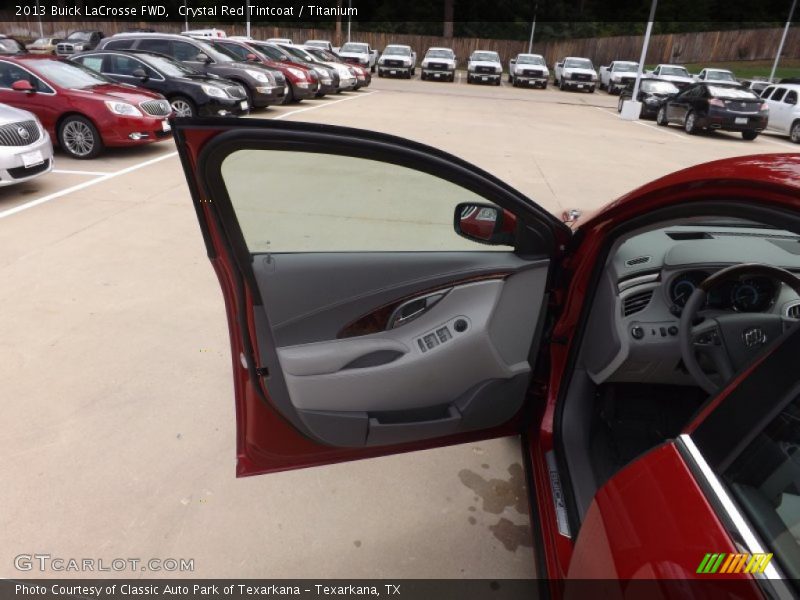 Crystal Red Tintcoat / Titanium 2013 Buick LaCrosse FWD