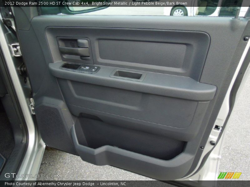 Bright Silver Metallic / Light Pebble Beige/Bark Brown 2012 Dodge Ram 2500 HD ST Crew Cab 4x4