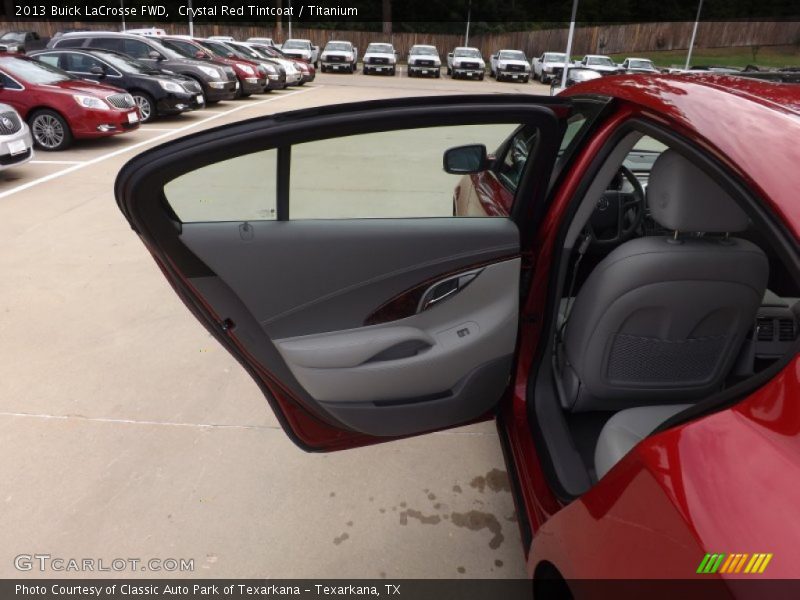 Crystal Red Tintcoat / Titanium 2013 Buick LaCrosse FWD